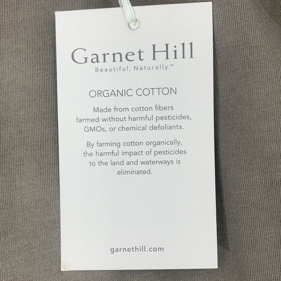 GARNET HILL Organic Cotton Moto Jacket 10 Army Green Asymmetric Zip Ribbed NWT - Picture 5 of 8